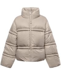 Axel Arigato - Jassen ,Grijs ,Leer Veil Puffer Jacket - Lyst
