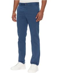 HUGO - Blaue Chino Hose Slim Fit Stil - Lyst