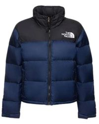 The North Face - Fitness ,Zwart Nuptse 700 Vulling Jas Vrouwen - Lyst