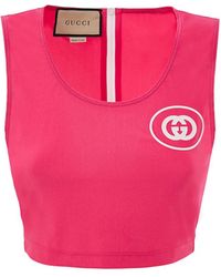 Gucci - Sleeveless Tops - Lyst