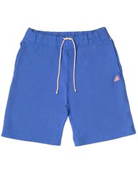 Autry - Baumwoll-jersey-shorts mit kordelzug - Lyst