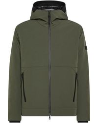 Peuterey - Gladde Primaloft Bomber Met Zwarte Details - Lyst
