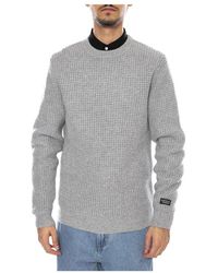 Levi's - Truien & Vesten ,Grijs ,Wol Presidio Crewneck Sweater - Lyst