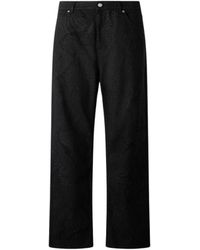 Roberto Cavalli - Python Print Straight Leg Hose - Lyst