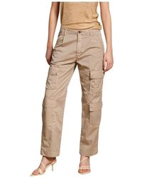 Mason's - Cargo Hose Aus Stretch-Gabardine Mit Curvy Fit - Lyst