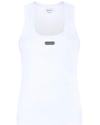 McQueen - Sleeveless Tops - Lyst