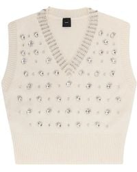 Pinko - V-Neck Knitwear - Lyst