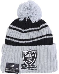 KTZ - Accessoires ,Veelkleurig ,Nfl Pom Pom Beanie Hat Las Vegas Raiders - Lyst