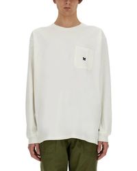 Needles - L/Crew Neck Tee - Lyst