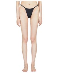 Versace - Medusa bikini bottoms stretch weave - Lyst