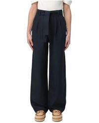 Woolrich - Wide Trousers - Lyst