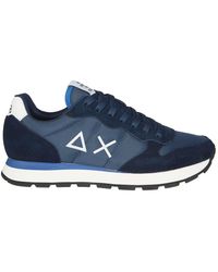 Sun 68 - Schoenen ,Blauw ,Katoen Tom Solid Sneaker - Lyst