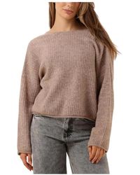 Second Female - Round-Neck Knitwear - Lyst