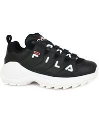 Fila - Schoenen ,Zwart ,Leer Sneakers - Lyst
