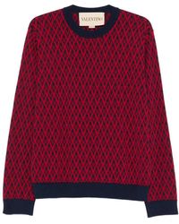 Valentino Garavani - Round-Neck Knitwear - Lyst
