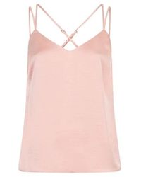 Dante 6 - Satin Look Camisole Top Blush - Lyst