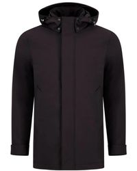 Woolrich - Soft Shell Barrow Mac Coat - Lyst