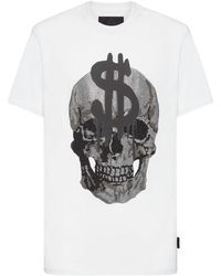 Philipp Plein - T-Shirt Rundhals Ss Skull - Lyst