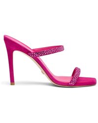 Stuart Weitzman - Heeled Mules - Lyst