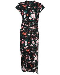 Rabanne - Robe Style Midi Jurk - Lyst