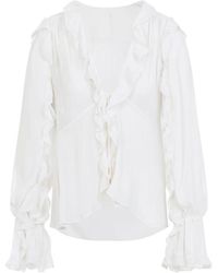 Alberta Ferretti - Blouses - Lyst