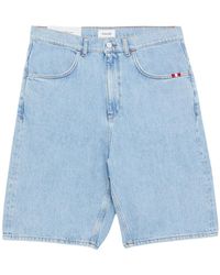 AMISH - Vintage Denim Bermuda Shorts - Lyst