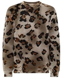 Laneus - Round-Neck Knitwear - Lyst