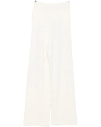 Fabiana Filippi - Off- Gerippte High-Waist Hose - Lyst