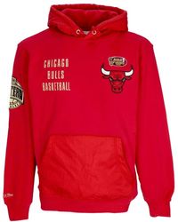 Mitchell & Ness - Chicago Bulls Vintage Logo Hoodie - Lyst