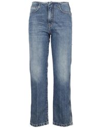 Covert - Cropped slim fit jeans - Lyst