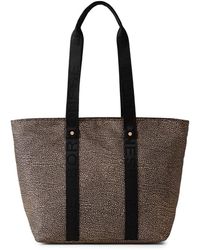 Borbonese - Eco line shopper handbag - Lyst