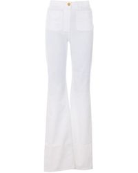 Elisabetta Franchi - Flare Jeans - Lyst
