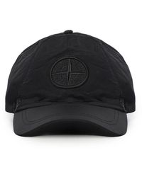 Stone Island - Accessoires ,Zwart ,Nylon Nylon Metal Baseball Cap - Lyst