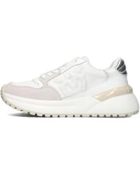 Pinko - Schoenen ,Wit ,Leer Gem 07 Low Top Sneakers - Lyst