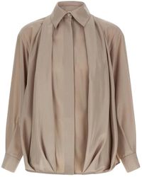 Loewe - Overhemden ,Gedrapeerd Shirt - Lyst