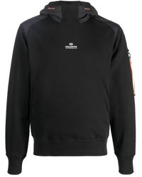Parajumpers - Zwarte Electra Hoodie Met Trechterhals Van - Lyst