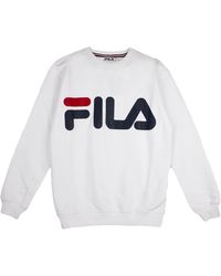 Fila - Klassiek Logo Crewneck Sweatshirt - Lyst