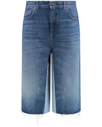 Chloé - Denim Shorts - Lyst