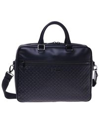 Baldinini - Professional Bag With Braided Print - Lyst