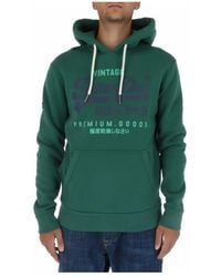 Superdry - Bedruckter Bordeaux Sweatshirt Herbst/Winter - Lyst