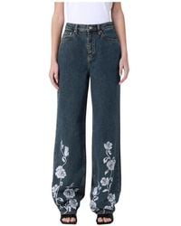 ROTATE BIRGER CHRISTENSEN - Wide Jeans - Lyst