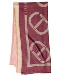 Twinset - Stilvolles logo kefia - Lyst