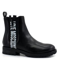 Love Moschino - Chelsea Boots - Lyst