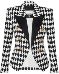 Balmain - Jackets > blazers - Lyst