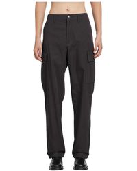 Burberry - Straight Trousers - Lyst