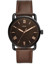 Fossil - Accessoires ,Bruin ,Watches - Lyst
