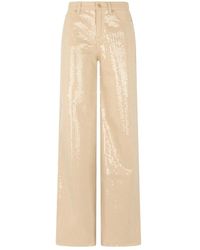 7 For All Mankind - Wide Trousers - Lyst