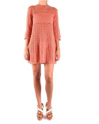 Elisabetta Franchi Jurk - Oranje