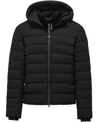 Bomboogie - Stretch Donsjack Met Capuchon - Lyst