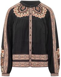 Ba&sh - Overhemden ,Zwart ,Valda Blouse - Lyst